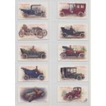 Cigarette cards, Lambert & Butler, Motors, (set, 25 cards) (vg)