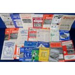 Football programmes, a mixed selection of 30+ mostly 1940/50's programmes inc. Charlton v Derby 47/