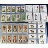 Cigarette cards, Player's, an album containing 15 sets inc. Golf 'L' size (25 cards), Nature