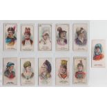 Cigarette cards, USA, Duke's, Actors & Actresses, 11 cards (1 with back damage, fair/gd) (11)
