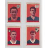 Trade cards, A&BC Gum, Footballers, (Planet, 47-92) 'X' size (set, 46 cards) (gd)