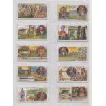 Cigarette cards, Smith's, Battlefields of Great Britain (set, 50 cards) (gd/vg)