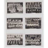 Cigarette cards, Ardath, Photocards, Supplementary, set of 11 Football Team cards, sold with two