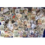 Cigarette cards, Spanish language issues, Anon, a quantity of cigarette cards, all plain back,