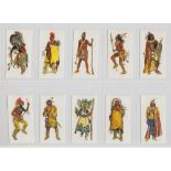 Trade cards, Goodies, Indian Tribes (set, 25 cards) (vg)