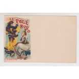 Postcard, Art Nouveau, Cinot, 'Le Pole Nord' by Japhet, ex Kaspar collection (ub, vg) (1)