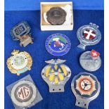 Motoring Badges, to include Federation of British Police, Touring Club of Switzerland, Touring