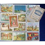 Trade cards, Spain, Dr Grau, 'Los Exploradores De Espana' (Boy Scouts), 'L' size (set, 50 cards with