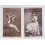Cigarette cards, Wills, Blotters, two different postcard size photographic blotters, each with