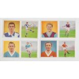 Trade cards, Chix, Footballers (Portrait & Action), two series (1-24) & (25-48) (vg) (48)