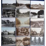 Postcards, Surrey, a collection of approx. 40 cards of Camberley, Frimley and Frimley Green with