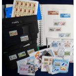 Stamps, Isle of Man, mint decimal postage in album, presentation packs and booklets etc face