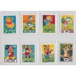 Trade cards, Barratt's, Walt Disney Characters 'M' size (set, 35 cards) (gd)