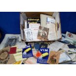 Ephemera, a box of mixed items to include a 'Camera Series Album of Views of Guildford' circa