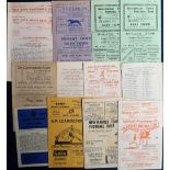 Football programmes, a collection of 30+ Bury Town aways all from the 1960's inc. Bungay Town,