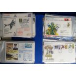 Stamps, Collection of 159 covers mostly signed, including Nigel Mansell, The Red Arrows, Concorde