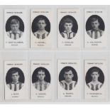 Cigarette cards, Taddy, Prominent Footballers (No footnote), Reading, 8 cards, Bartholomew,