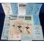 Football programmes, Lowestoft Town, a collection of 29 home programmes, mostly for matches v Bury