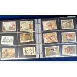 Trade Cards, 300+ mainly foreign late 19th/early 20thC trade cards in an album. Includes Van