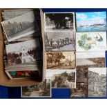 Postcards, a mixed selection of approx. 500 cards inc. greetings, comic, topographical, RP's and