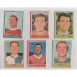 Trade cards, A&BC Gum, Footballers, (Quiz, 1-58) 'X size (set, 58 cards) (gd, checklist unmarked)