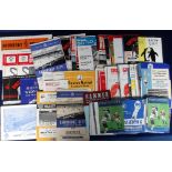 Football programmes, selection of approx. 120 programmes from the 1960s, League and non-League