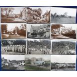 Postcards, Dorset, a collection of 22 cards inc. RP's of Dudsbury Pageant (4), Chideock (2),