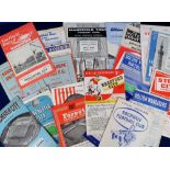 Football programmes, collection of 28 programmes mostly from 1950s inc. Bolton v Notts County FAC