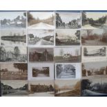 Postcards, a selection of approx. 30 cards of Berkshire with a few Bucks. RP's include The