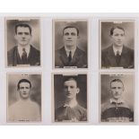 Cigarette cards, Phillips, Footballers (all Black oval back), 'L' size, 12 different cards, Welsh