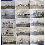 Postcards, German Naval, a collection of 40+ cards c.1937/38, RP's and printed all published by