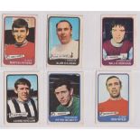 Trade cards, A&BC Gum, Footballers, (Yellow, 1-54) (set, 54 cards) (a few with sl marks, checklist