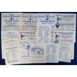 Football programmes, collection of Reserve Team programmes mainly Tottenham Hotspur inc. v