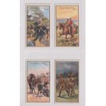 Cigarette cards, Taddy, Victoria Cross Heroes (21-40), four type cards, nos 26, 27, 31 & 36 (gd/