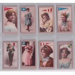 Cigarette cards, USA, ATC Beauties International Code of Signals (green back) 1st & 2nd Series, 30