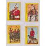 Trade cards, Canada, O-Pee-Chee, The Mounties, 'L' size (set, 55 cards) (vg)