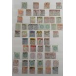 Stamps, GB collection QV-GVI used including 1d black EE, 2d blues imperf and perforated, 1d reds