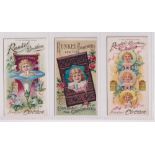 Trade cards, USA, Runkel Brothers, three different advertising cards, late 1800's (gd/vg) (3)