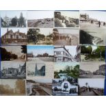 Postcards, Essex, a collection of approx. 100 cards, RP's & printed, various locations inc. Clacton,