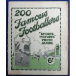 Football Magazine, '200 Famous Footballers' 64 page magazine containing various images of