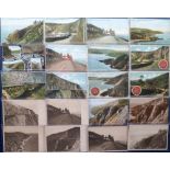 Postcards, a collection of 45 Douglas (Isle of Man) and Southern Electric Railway including some