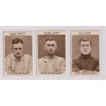 Trade cards, British Chewing Sweets (Oh Boy Gum), Photos of Footballers, Coventry City, three cards,