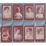 Cigarette cards, Phillip's, Guinea Gold Series (Brown) (92/100) (fair, most with edge knocks etc)