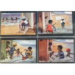 Tony Warr Collection, Postcards, a good collection of approx. 75 cards of black humour and