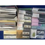 Stamps, Collection of 200+ GB presentation packs 1969-80 in good condition