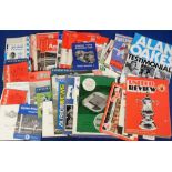 Football programmes, a collection of 250+ programmes, wide range of Clubs, mostly 1960's/70's, big