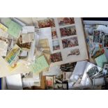 Cigarette & trade cards, a large accumulation of cards in vintage albums & loose, many different