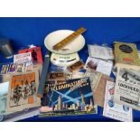 Collectables and Ephemera, to include a 1937 Coronation Arrangements fold out programme, a cigarette