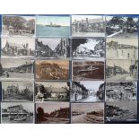 Postcards, a selection of approx. 80 cards of Dorset with RP's of Rampisham Rectory, West St