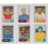 Trade cards, A&BC Gum, Footballers (Football Facts, 65-117) (set, 55 cards inc. check list) (one